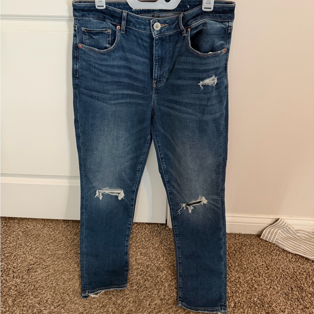 American Eagle Outfitters Women's Blue Skinny Jeans